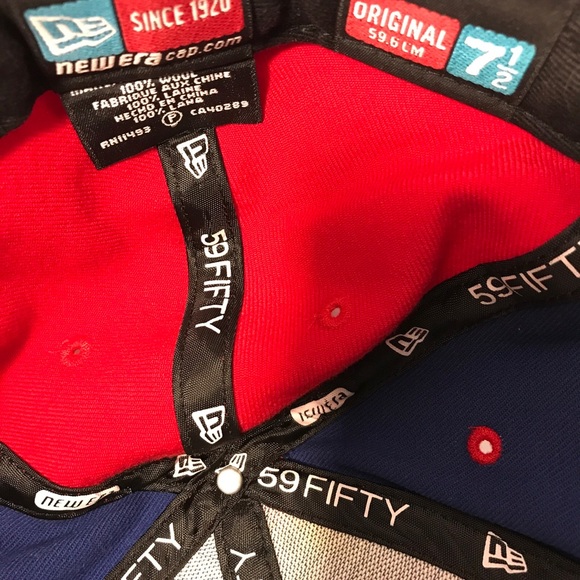 VTG.Montreal Expos Newera 7 1/2 59Fifty New Era 💯 Wool 3 Color Embroidered - Picture 10 of 13